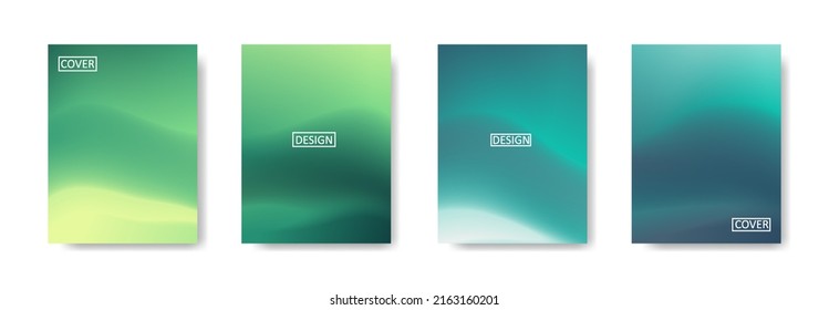 Set of abstract background with beautiful gradation color, colorful background for poster flyer banner backdrop.vertical banner.cool fluid background vector illustration