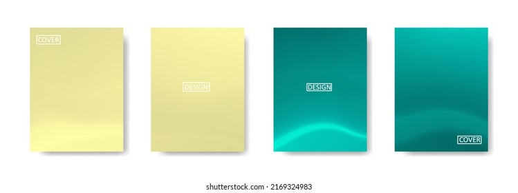 Conjunto de fondo abstracto con un hermoso color de gradación, fondo colorido para el fondo del cartel del volante del afiche.banner vertical.cool fondo del fluido ilustración vectorial