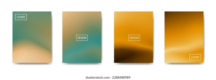 conjunto de fondo abstracto con bello color de gradación, fondo colorido para el fondo del cartel del volante del afiche.banner vertical.cool fondo del fluido ilustración vectorial