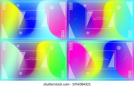 conjunto de recopilación de fondo abstracto, adecuado para su negocio