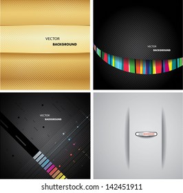 Set Abstract Backgrounds