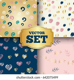 Set of abstract backgrounds
