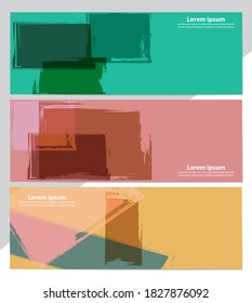 set of abstract backgrounds for books, brochures, and booklets. Vector illustration