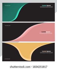 set of abstract backgrounds for books, brochures, and booklets. Vector illustration