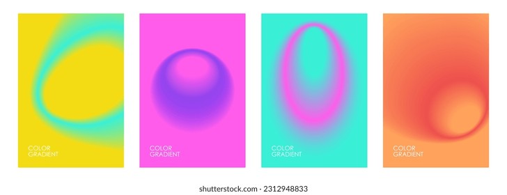 Vector illustration color shapes