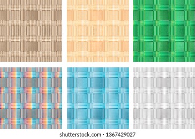 Set of abstract backgrounds of different colors