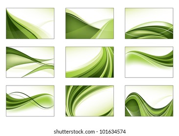 Set of Abstract Backgrounds. Eps10.