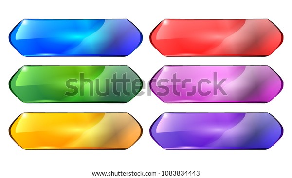 Set Abstract Backgrounds Space Your Text Stock Vector (Royalty Free ...