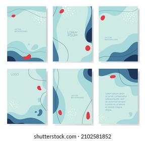 Un conjunto de antecedentes abstractos con temas submarinos.