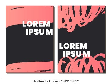 Set of abstract backgrounds.Perfect design for posters, cards, brochure, invitations.Eps 10 vector file.