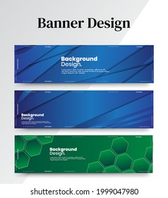 Set of abstract banner design web templates, horizontal header web banner. Modern abstract cover header background for website design, Social Media Cover advertising banner, flyer, invitation card
