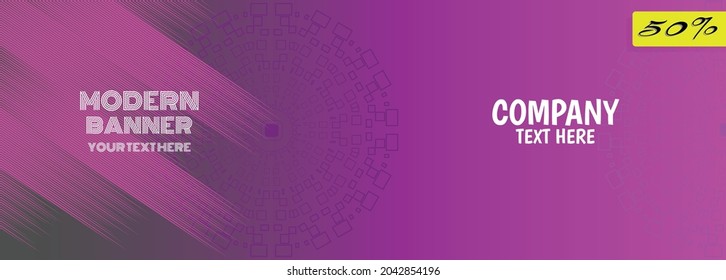 Set von abstrakten Banner Design Web-Vorlagen, horizontalen Header Web-Banner. Modern für Website-Design, Social Media-Cover-Werbebanner, Flyer, Einladungskarte
