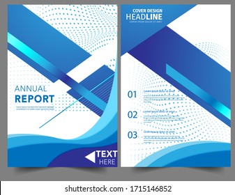 Poner el folleto del folleto del informe anual geométrico resumido, la portada de la presentación, la publicidad de la revista. tapa con fondo abstracto. diseño de plantilla vectorial del formato A4