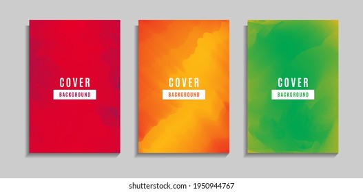 Resumen De Fondo De Malla De Gradiente Brillante Y Colorido Con Texturas Acuáticas. Se Puede Utilizar Para La Plantilla De Portada, Folleto, Cartel O Cartel.