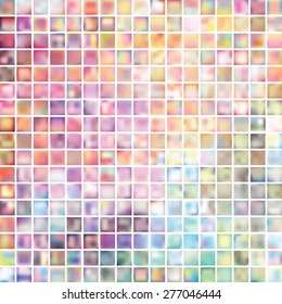 Set of abstract blurred colorful backgrounds. Vector
