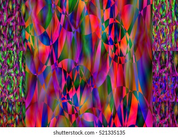 Set of abstract blurred colorful backgrounds. For Web and Mobile Applications, art illustration template design, business infographic and social media, modern decoration, banner, poster, brochure.