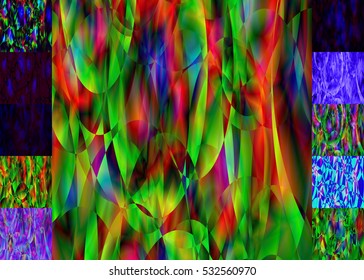 Set of abstract blurred colorful backgrounds. For Web and Mobile Applications, art illustration template design, business infographic and social media, modern decoration, banner, poster, brochure.