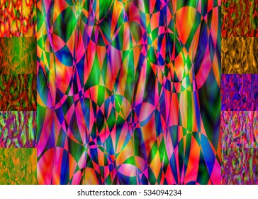 Set of abstract blurred colorful backgrounds. For Web and Mobile Applications, art illustration template design, business infographic and social media, modern decoration, banner, poster, brochure.