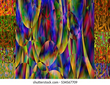Set of abstract blurred colorful backgrounds. For Web and Mobile Applications, art illustration template design, business infographic and social media, modern decoration, banner, poster, brochure.