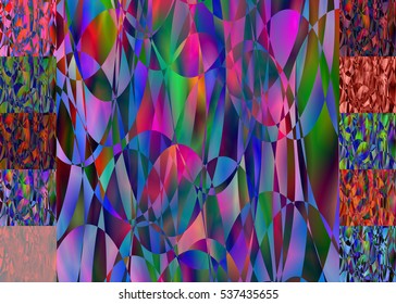 Set of abstract blurred colorful backgrounds. For Web and Mobile Applications, art illustration template design, business infographic and social media, modern decoration, banner, poster, brochure.