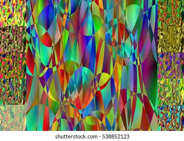 Set of abstract blurred colorful backgrounds. For Web and Mobile Applications, art illustration template design, business infographic and social media, modern decoration, banner, poster, brochure.