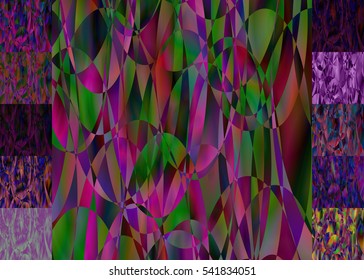 Set of abstract blurred colorful backgrounds. For Web and Mobile Applications, art illustration template design, business infographic and social media, modern decoration, banner, poster, brochure.