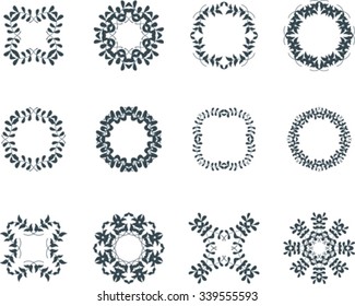 Set of abstract branch frames