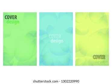 Set of abstract brochure template with cover. Vector graphic template design. Creative layout. Abstract vector layout background set. Creative brochure vector concept. Creative set