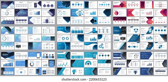 set abstract business presentation cover background design template and cover page design for book magazine company profile report and brochure flyer concept