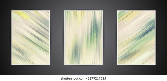 Set of Abstract Color blur background. Modern Smartphone screen, mobile app Template. 