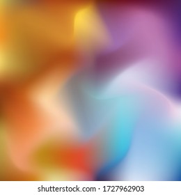 Set of abstract color gradient fluid design backgrounds. Abstract vector sunset blurred background set. Vector Illustrations For Wallpaper.