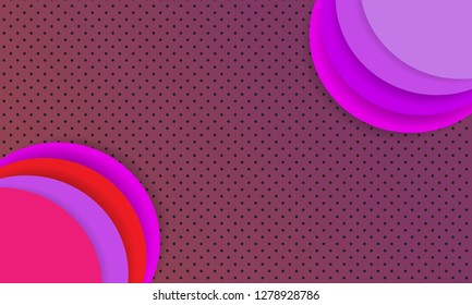 Set of abstract colorful circle backgrounds. - Vector