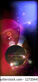 Set of abstract colorful space layouts