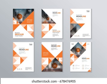 set abstract cover and  layout design  template for marketing material  presentation concept. use in  flyer ,brochure ,  annual report, poster and magazine template