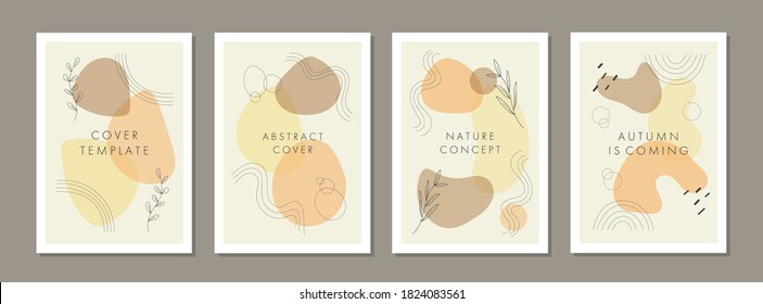 Set of abstract creative artistic templates. Universal cover Designs for Annual Report, Brochures, Flyers, Presentations, Leaflet, Magazine, Stories.