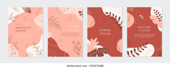 Set of abstract creative artistic templates. Universal cover Designs for Annual Report, Brochures, Flyers, Presentations, Leaflet, Magazine.