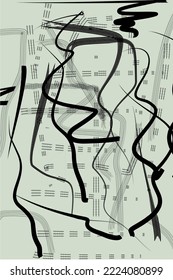 Set of abstract creative universal artistic templates. Good for posters, cards, invitations, flyers, covers, banners, placards, brochures and other graphic designs. Vector illustration.
