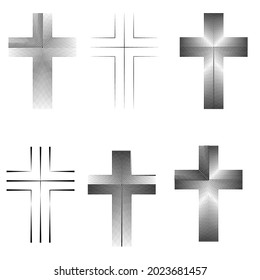 Set of abstract design elements. Vector illustration. Geometric shapes .