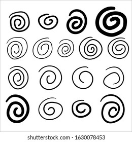 Design Elements Spiral Twirl Motion Vector Stock Vector (Royalty Free ...