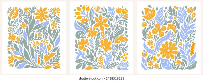 Set abstract drawn vector graphics, drawn illustration dove groovy Y2K background. Vector posters in trendy retro psychedelic 2000s style. Aesthetic hippie.