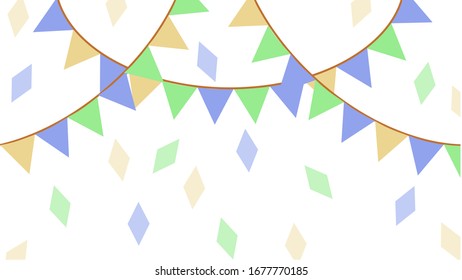 conjunto de elementos abstractos para el festival 
