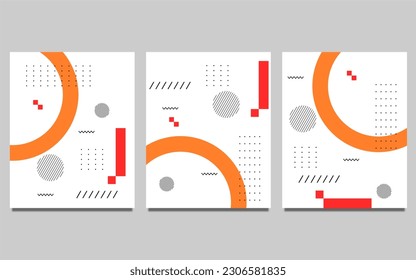 set of abstract geometric background for brochures, flyers, magazine, business card, branding, banners, headers, book covers, poster, borchure, website, wallpapers, template, calendar .etc