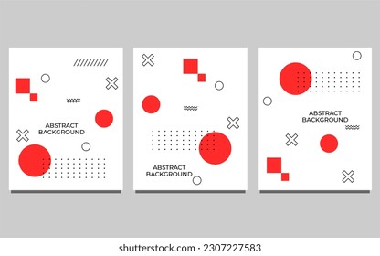 set of abstract geometric background for brochures, flyers, magazine, business card, branding, banners, headers, book covers, poster, borchure, website, wallpapers, template, calendar .etc