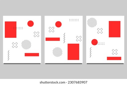 set of abstract geometric background for brochures, flyers, magazine, business card, branding, banners, headers, book covers, poster, borchure, website, wallpapers, template, calendar .etc