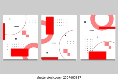 set of abstract geometric background for brochures, flyers, magazine, business card, branding, banners, headers, book covers, poster, borchure, website, wallpapers, template, calendar .etc