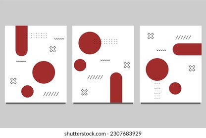 set of abstract geometric background for brochures, flyers, magazine, business card, branding, banners, headers, book covers, poster, borchure, website, wallpapers, template, calendar .etc