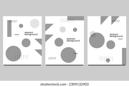 set of abstract geometric background for brochures, flyers, magazine, business card, branding, banners, headers, book covers, poster, borchure, website, wallpapers, template, calendar .etc