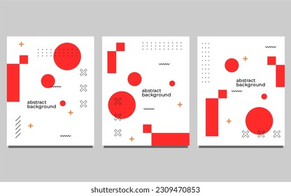 set of abstract geometric background for brochures, flyers, magazine, business card, branding, banners, headers, book covers, poster, borchure, website, wallpapers, template, calendar .etc