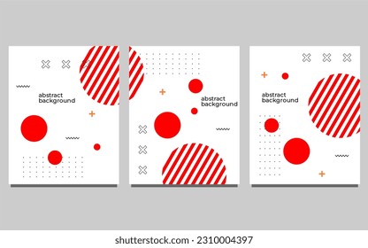 set of abstract geometric background for brochures, flyers, magazine, business card, branding, banners, headers, book covers, poster, borchure, website, wallpapers, template, calendar .etc