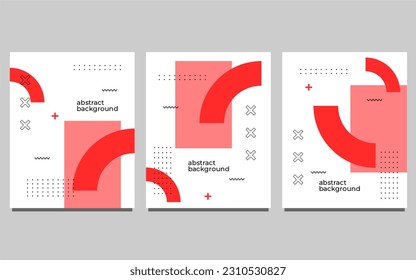 set of abstract geometric background for brochures, flyers, magazine, business card, branding, banners, headers, book covers, poster, borchure, website, wallpapers, template, calendar .etc
